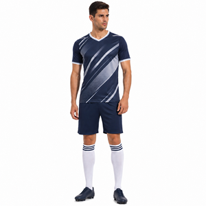 Uniforme de fútbol para jugadores, tela transpirable de primera calidad, ropa de equipo personalizable, equipaciones deportivas duraderas, diseño cómodo. - Product Image 1