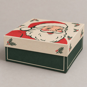 <b>Christmas</b> Paper Gift <b>Box</b> Santa Print Corrugated Mailer Packaging Holiday Shipping <b>Box</b> for Retail - Product Image 3