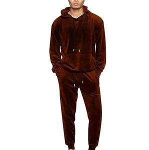 Conjunto de Sudadera con Capucha y Pantalón de Chándal para Mujer OEM, de Invierno, Lavado Ácido, Color Liso, 100% Algodón Polar, para Gimnasio y Jogging, Ajuste Regular, Estilo Atlético - Product Image 2