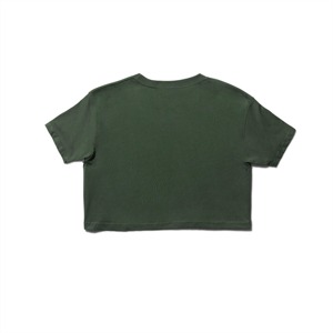 T-shirt court OEM en gros pour femme, 180 g/m², coupe ajustée, épaules tombantes, effet vieilli, déchiré, haute qualité, pour l'été et les loisirs - Product Image 2