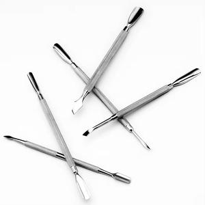 Morje Surgical Stainless Steel <b>Nail</b> Cuticle Pusher Set Reusable Double Head Manicure Tool <b>Kit</b> - Product Image 3
