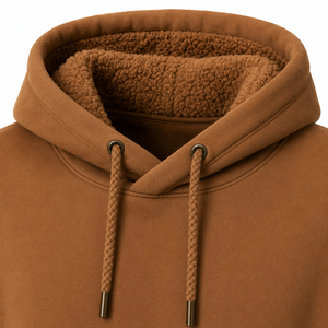 Sudadera con Capucha de Algodón y Poliéster de Marca Privada OEM, Sudadera Unisex de Forro Polar Cálido al por Mayor, Fabricante de Ropa Personalizada con Logotipo - Product Image 3