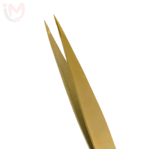Pinzas Multifuncionales de Acero Inoxidable de Alta Precisión con Punta Puntiaguda y Textura Suave para Extensión de Pestañas y Cejas para Maquillaje - Product Image 2