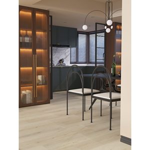 Pavimento SPC XL per Interni, Cucina e Soggiorno, 1500x225x6mm, Noce Quito, Texture Goffrata, Antiscivolo, Ignifugo, Impermeabile - Product Image 2