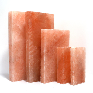 Briques de sel rose de l'Himalaya 20x10x5cm pour la vente en gros B2B, dalles de sel naturel pour la construction de spas commerciaux, approuvées par la FDA - Product Image 2