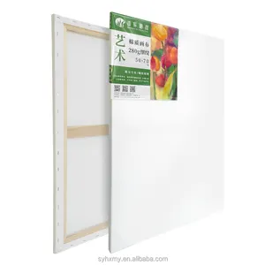 OEM artista pittura su tela stampa 50*70CM tela allungata in legno pittura a olio acrilico forniture d'arte 280g cotone