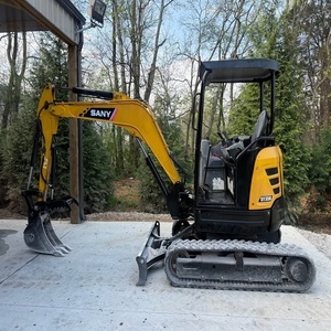 Excavadora Sany SY35U de 5 Toneladas, Tipo Oruga, con Motor Yanmar, para Excavación de Postes de Cercas, Reparación de Tuberías y Excavaciones Pequeñas - Product Image 1