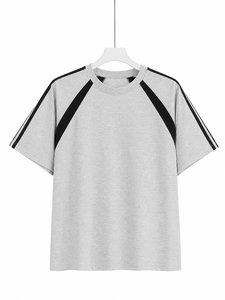 Camiseta Raglán Streetwear Moderna Informal de Fábrica, Camiseta Raglán para Gimnasio, Ropa Cómoda para Entrenamiento, Proveedor de Ropa Deportiva - Product Image 1