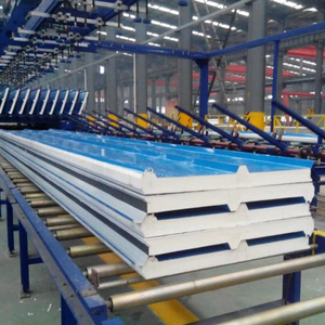 แผ่นผนังสำเร็จรูปโพลียูรีเทนแบบแซนวิชที่ได้รับการรับรองมาตรฐาน ISO สำหรับห้องปฏิบัติการ ห้องผ่าตัด และห้องเย็น - Product Image 6