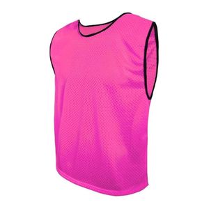 High Visibility Soccer Practice Bib Breathable Lightweight Mesh Training Vest For Football Team Sports And Coaching Activities - Product Image 1