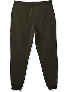 Pantalones Deportivos de Algodón Verde Oliva para Hombre, Cintura Elástica con Cordón, Pantalones Casuales con Bolsillos, Tejido de Punto Medio, Ropa de Otoño - Product Image 2