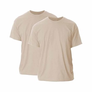 T-shirt pour homme 100% coton, col rond, manches courtes, tricoté, respirant, vêtement décontracté, logo personnalisé - Product Image 2