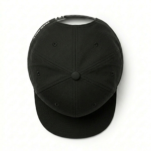 Casquette Snapback Personnalisée Style Urbain Sportif 6 Panneaux Visière Plate Toile Coton Broderie 3D Personnage Unisexe Chapeau d'Extérieur OEM ODM - Product Image 3