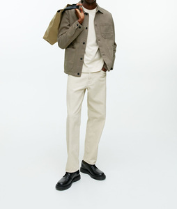 High Quality Heavyweight 100% Cotton Cropped <b>T</b>-Shirts Oversized Printed & Embroidered Logo Plus Size Loose Fit <b>T</b>-Shirt For Men - Product Image 6