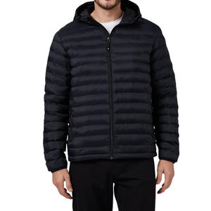 Chaqueta Acolchada Unisex con Relleno de Poliéster, para Entrenamiento de Invierno, Secado Rápido, con Logotipo Frontal, Venta al Por Mayor - Product Image 6