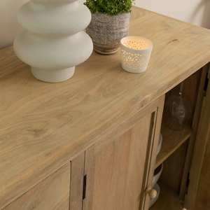 Buffet en bois de manguier blanchi Vandana Prime Vesta - Product Image 3