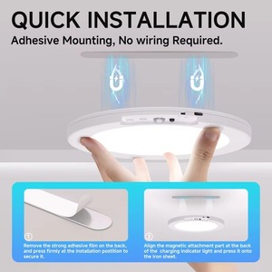 Dropshipping Products 2026 USB LED <b>Motion</b> <b>Sensor</b> Ceiling <b>Light</b> Wireless Wall Lamp Remote LED Night <b>Light</b> Dropshipping Agent - Product Image 3
