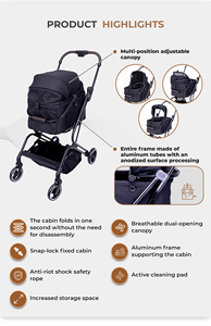 Transporteur de chien d'Oxford de tissu de remorque de vélo de passager pour le transport d'animal familier pour des chiens - Product Image 3