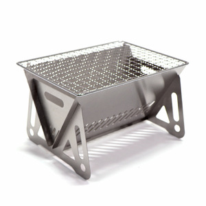 Portable Outdoor Folding Mini 304 Stainless Steel Barbecue Stove Complete Set of <b>Small</b> Outdoor Internet Celebrity Barbecue Tools - Product Image 1