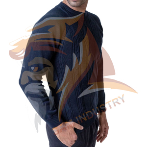 Pulls pour hommes personnalisés, couleur unie, motif uni, en vente, qualité supérieure, sur mesure, confortables, élégants, durables - Product Image 3
