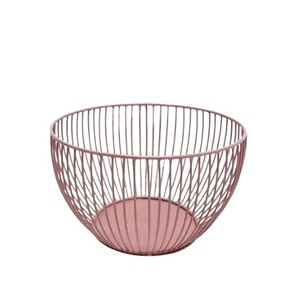 Hot Selling Durable Metal <b>Basket</b> Light-Weight Design Handmade Colored Finished <b>Wired</b> <b>Basket</b> At Wholesale Price - Product Image 2