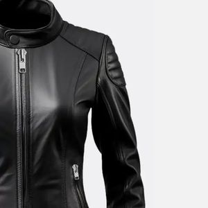 Chaqueta de Motociclista para Mujer, Estilo Moderno 2026, Transpirable, con Detalle de Cinturón, Ajuste Cómodo, Ideal para Uso Diario y Actividades al Aire Libre - Product Image 3