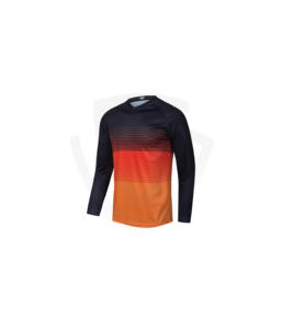 Maillot de motocross à manches longues imprimé par sublimation, vêtements de moto unisexes, vêtements de moto pour adultes, séchage rapide, équipe personnalisée, professionnel, anti-UV - Product Image 1