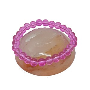 High quality Pink Obsidian Crystal Gemstone <b>Bead</b> <b>Bracelet</b> Fashion Charm Jewelry for <b>Men</b> Women for Energy Meditation Gift - Product Image 4