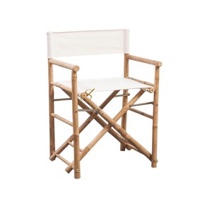 Heavy Duty Bamboo Dining <b>Chair</b> Folding <b>Director</b> <b>Chair</b> Canvas Makeup <b>Chair</b> For Outdoor Event Wedding Party Eco Garden <b>Chair</b> - Product Image 2