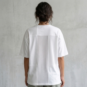 เสื้อยืดโอเวอร์ไซส์สีพื้นแบบมีสีให้เลือก  รับสั่งทำเสื้อยืดพิมพ์ลายสำหรับผู้หญิง เสื้อยืดโอเวอร์ไซส์ลำลองสำหรับผู้หญิง  ออกแบบลายได้ฟรี - Product Image 2