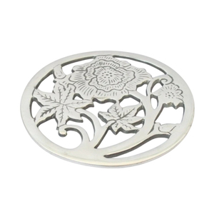 Trivet de metal dorado de la más alta calidad con forma de calabaza, decorativo para mesa, y posavasos para cocina, soporte de hierro resistente al calor para platos calientes - Product Image 2