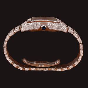 Reloj de Moda con Diamantes de Moissanita y Cuarzo para Hombre, Totalmente Cubierto de Piedras, Esfera de Cristal Plateado 925, Estilo Hip Hop, Edición Limitada de 41MM, Fecha Automática - Product Image 4