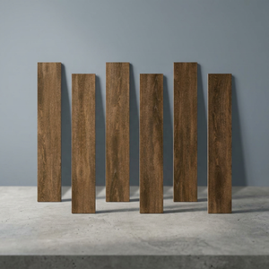 Latina Coffee 200x1200mm Elite Tira de madera Azulejos de porcelana Cerámica 20x120cm Tablones de madera Diseño de suelo Azulejos pulidos - Product Image 1