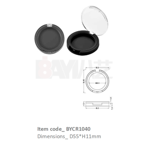 Palette de maquillage vide personnalisable avec logo – Fard à paupières, fond de teint, blush, contour, bronzer et illuminateur - Product Image 1