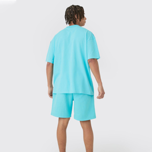 Camiseta Extra Grande para Hombre con Estampado de Letras por Sublimación, Manga Corta, Cuello Redondo, Estilo Urbano, 100% Algodón Jersey Transpirable - Product Image 3