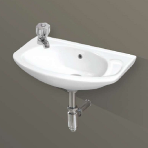 Lavabo mural NICE polyvalent pour salle de bain, toilettes, hôtel, école, facile à nettoyer, élégant pour appartement - Product Image 1