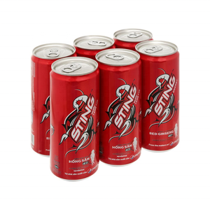 Offre spéciale boissons énergétiques Sting Strawberry 320ml X 14 Can/carton avec prix de gros du Vietnam - Product Image 1