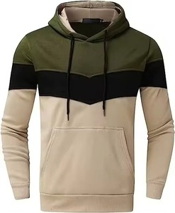 Ensemble de survêtement léger à capuche pour homme, couleur personnalisée, hiver - 100% coton, personnalisé avec votre marque - Product Image 2