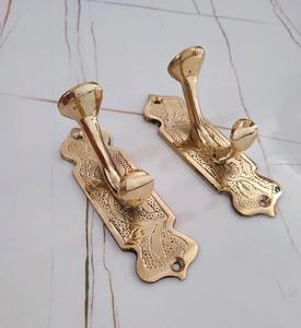 Organisateur mural à double crochet en métal noir mat de qualité supérieure pour salle de bain, cuisine, entrée - Product Image 6