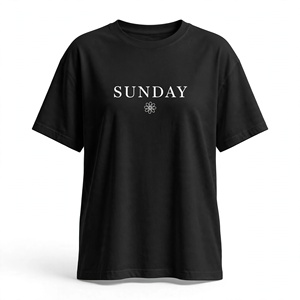 Camiseta Corta de Algodón 100% Jersey para Mujer, Talla Grande, Diseño Simple, Cuello Redondo, Ecológica, Transpirable y de Secado Rápido, Marca Personalizada - Product Image 6
