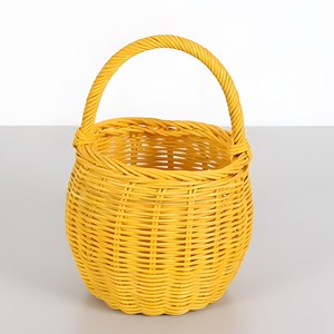 Panier à fleurs en rotin, paniers tressés décoratifs, conteneur à fruits, prix abordable, conteneurs de présentation pour cadeaux - Product Image 3