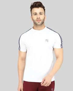 T-shirt décontracté pour homme en coton poly, coupe classique, tissé de haute qualité, toucher doux, séchage rapide, manches courtes, FASHION SUTRA - Product Image 5