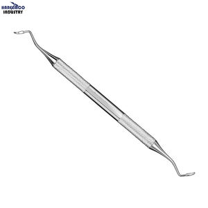 Raspador dental TAYLOR T2-T3 de doble punta, instrumentos dentales con certificación CE - Product Image 1