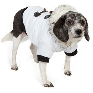 Cappotto Parka Elegante per Animali Domestici Aspen Winter White, Abbigliamento Alla Moda per Animali - Product Image 1