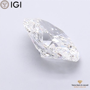 เพชร CVD ทรงรี 5.00 กะรัต คุณภาพสูงสุด พร้อมใบรับรอง IGI ความใส VVS1 สี D สำหรับแหวนโซลิแทร์ทันสมัย - Product Image 3