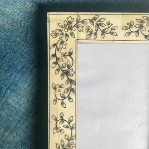 Marcos de Fotos Modernos y Duraderos Hechos a Medida con Incrustaciones de Hueso, Tallados a Mano en Varios Tamaños para Decoración del Hogar, Diseño de Interiores, Logotipo Personalizado - Product Image 5