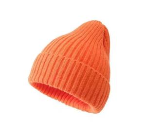 Elegant Unisex Solid Color Knit Beanie Hat 100% Polyester <b>Winter</b> <b>Cap</b> Street Style Adjustable 56-58CM Head Circumference - Product Image 2