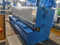 Machine à cisaillement hydraulique Qc12k-6*3200mm, machine à cisaillement hydraulique Qc12y 8x3200, cisaille hydraulique pour tôles