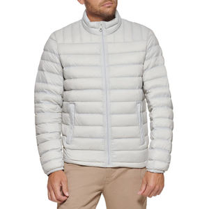 Unique Style Men's Windproof White color Puffer <b>Jacket</b> with Hooded Collar Full Sleeve Casual Daily Outdoor Wear <b>Jacket</b> For Men - Product Image 2