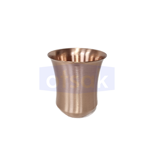 Gobelet en verre réutilisable élégant en cuivre, écologique, durable, grande capacité, design moderne, portable pour une hydratation saine - Product Image 4